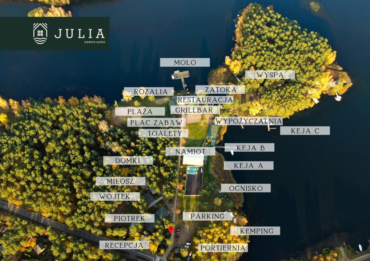 Hotel Osrodek Wypoczynkowy "Julia" W Samociazku à Samociążek Extérieur photo